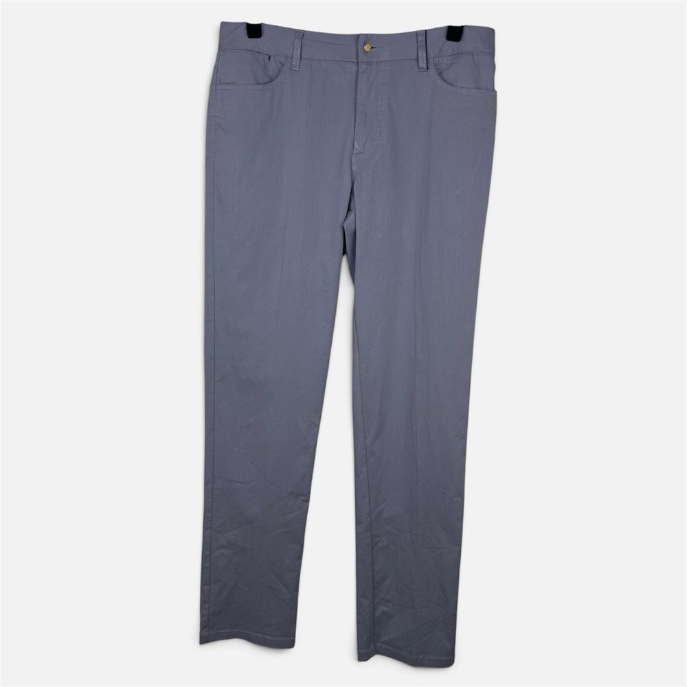 Johnnie-O Marin Cloudbreak Pants 32x32 Gray Stretch Prep-formance 5 Pocket